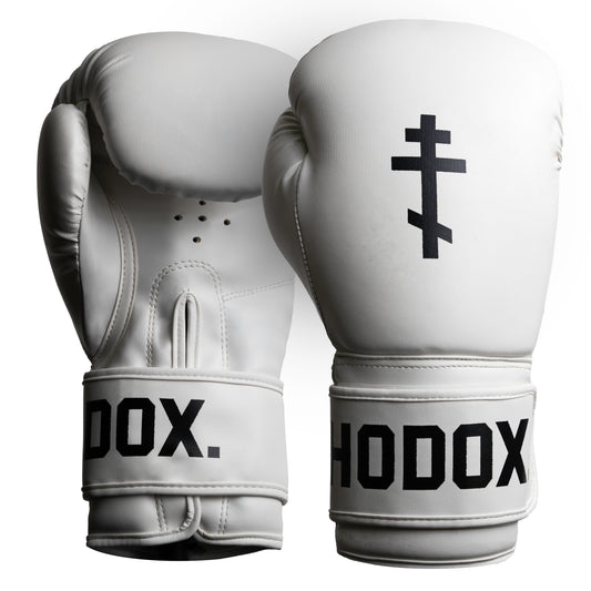 Orthodox White Boxing Glove