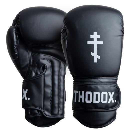 Orthodox Black Elite Support Boxing Glove